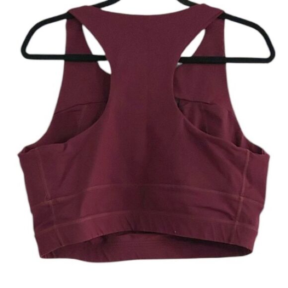 Torrid Burgundy Keyhole Sports Bra Size 3X - Picture 6 of 8